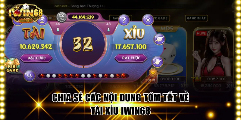 Chia sẻ các nội dung tóm tắt về tài xỉu IWIN68