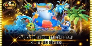 Săn cá đổi thưởng tại cổng game có  RTP lên đến 98%